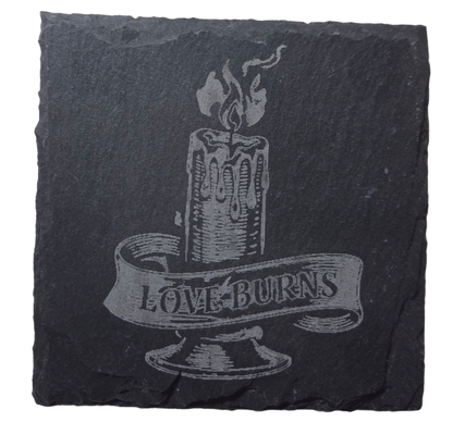 👉 Dark Romance Slate Coaster Set – Gothic Valentine’s Day Gift for Couples