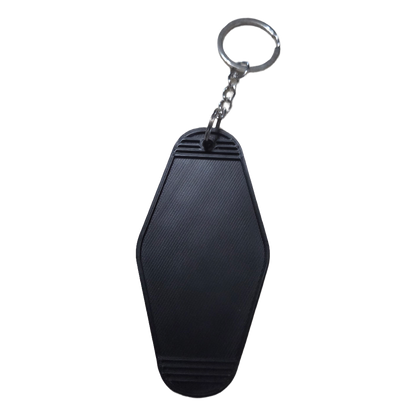 Custom Laser Engraved Keychain | Personalized Name or Logo | Black & White or Green & Yellow